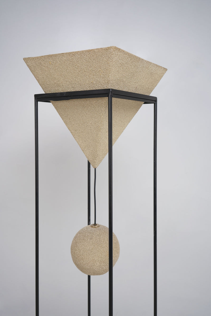 Postmodern Floor Lamp by Luciano Sartini for Singleton, c.1970