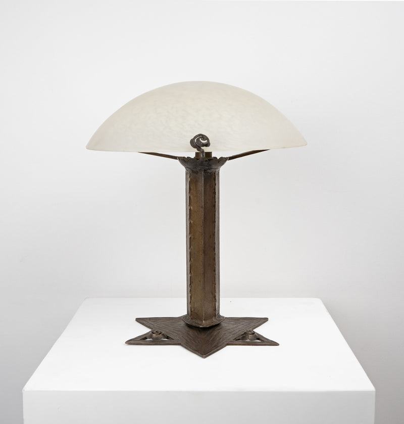 French Art Deco Table Lamp after Subes & Vasseur, c.1930
