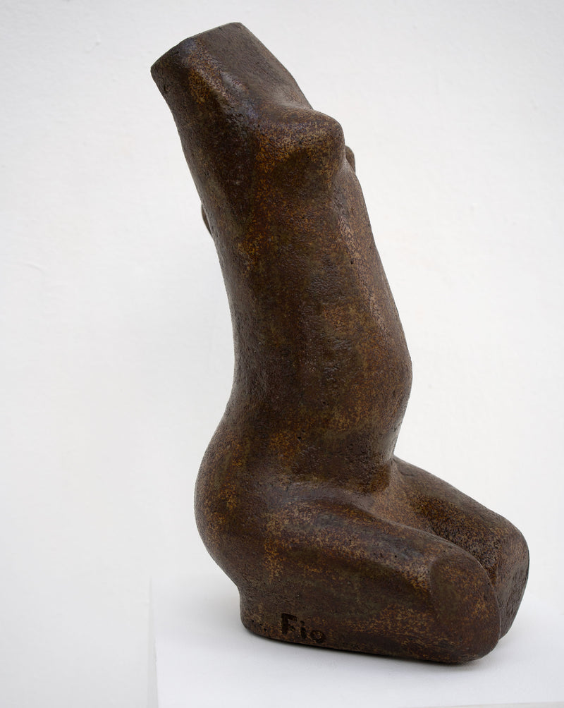 Vintage Abstract Figurative Sculpture