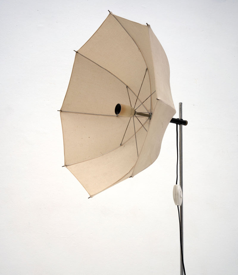 Vintage Italian Umbrella Floor Lamp