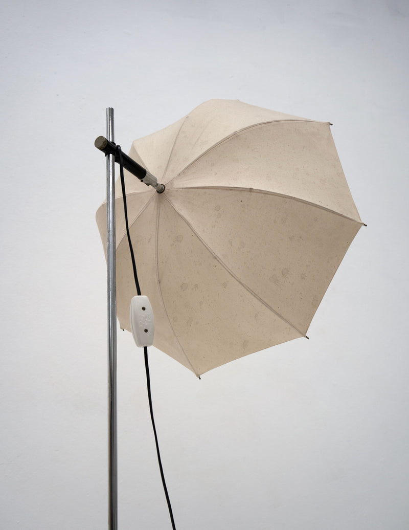 Vintage Italian Umbrella Floor Lamp