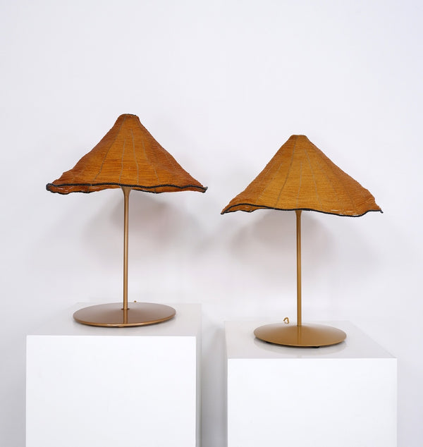 Pair of 'Sarasar T' Table Lamps by Roberto Pamio and Renato Toso, c.1980