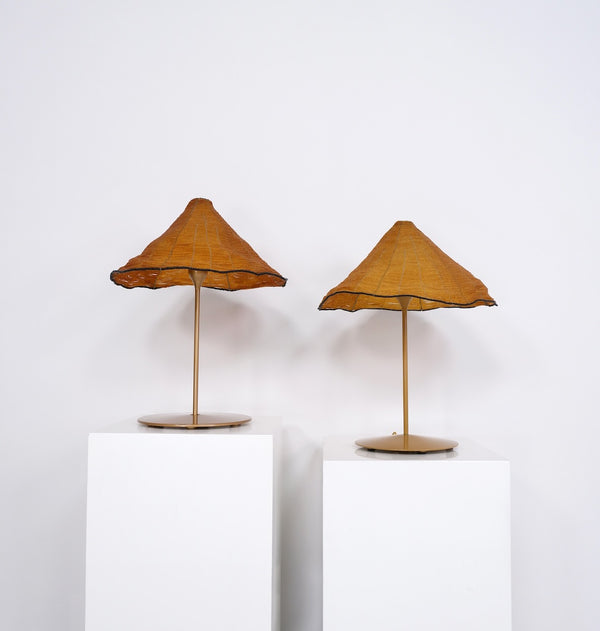 Pair of 'Sarasar T' Table Lamps by Roberto Pamio and Renato Toso, c.1980