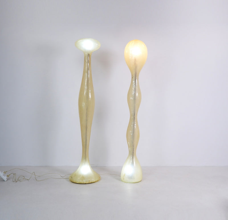 Postmodern Sculptural Floor Lamps