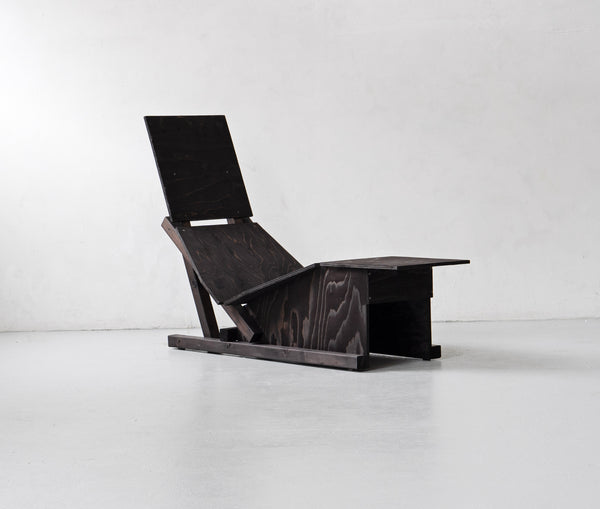 Plywood '4PM Self Build' Chaise by Mass Productions / Aram