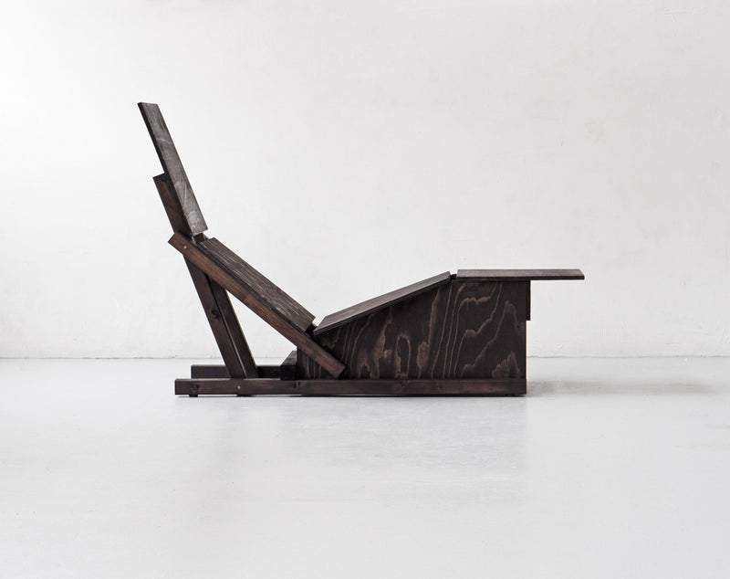 Plywood '4PM Self Build' Chaise by Mass Productions / Aram