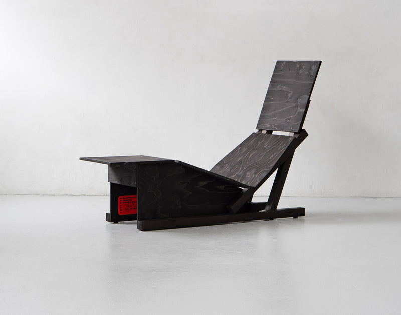 Plywood '4PM Self Build' Chaise by Mass Productions / Aram