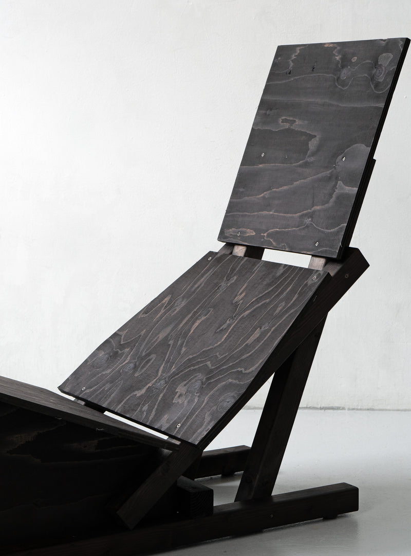 Plywood '4PM Self Build' Chaise by Mass Productions / Aram