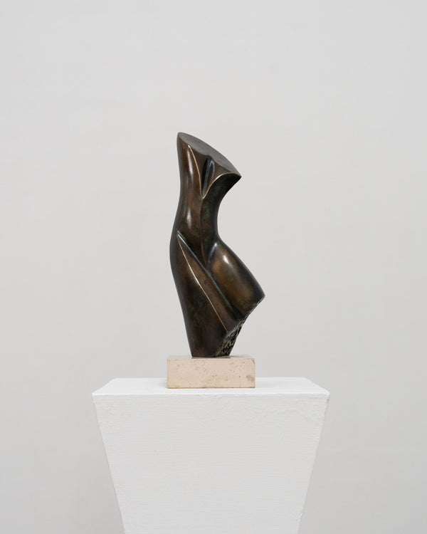 Untitled, Abstract Sculpture in Bronze by Stanislaw Wysocki (b.1949)