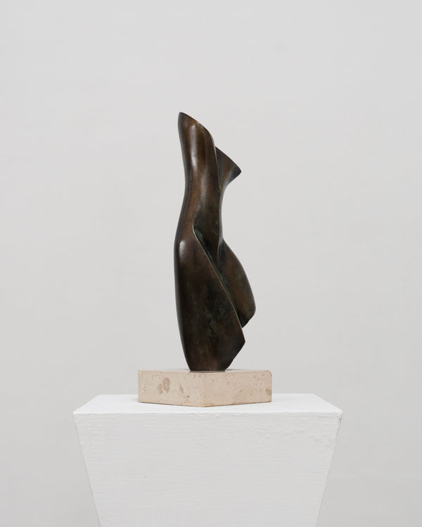 Untitled, Abstract Sculpture in Bronze by Stanislaw Wysocki (b.1949)