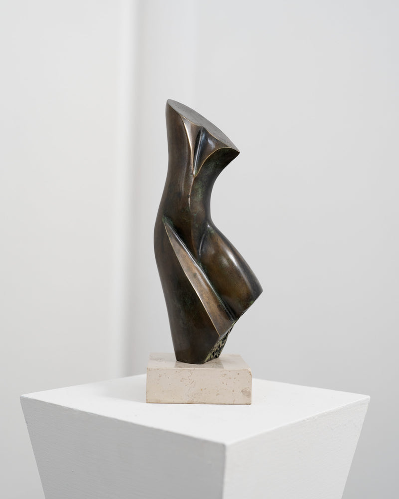 Untitled, Abstract Sculpture in Bronze by Stanislaw Wysocki (b.1949)