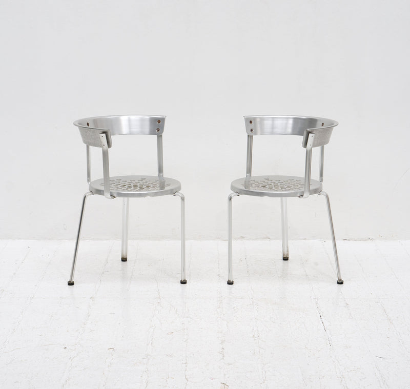 'Alu 3' chairs by Kurt Thut for Seledue, Switzerland, 1987