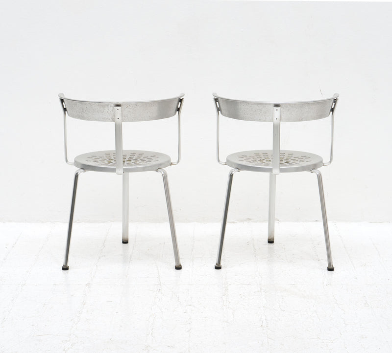 'Alu 3' chairs by Kurt Thut for Seledue, Switzerland, 1987