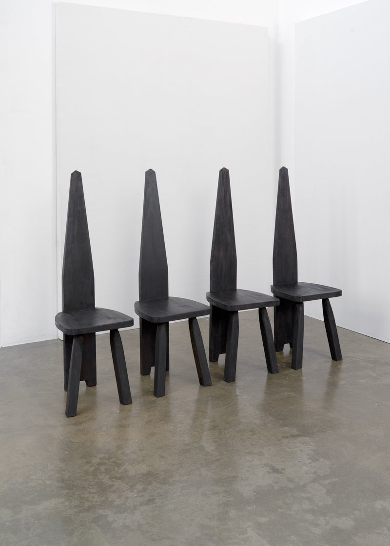 Brutalist High Back Chair (1 of 5)