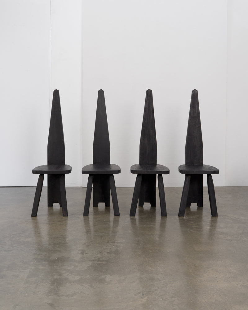 Brutalist High Back Chair (1 of 5)