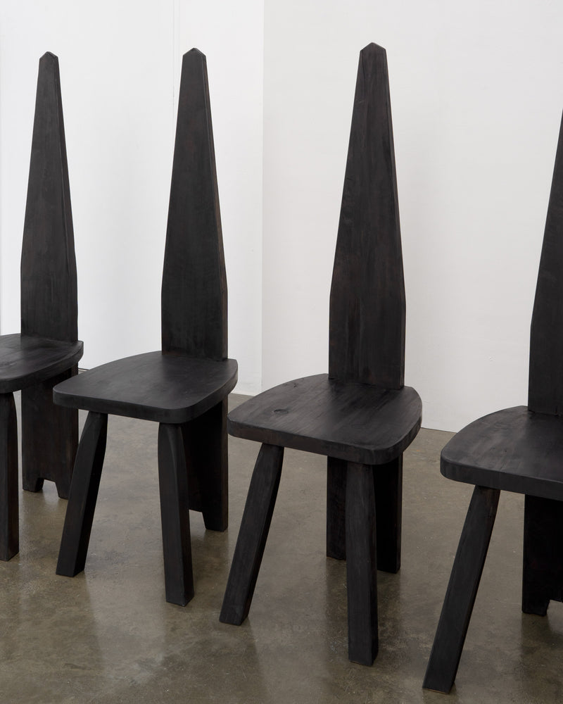 Brutalist High Back Chair (1 of 5)