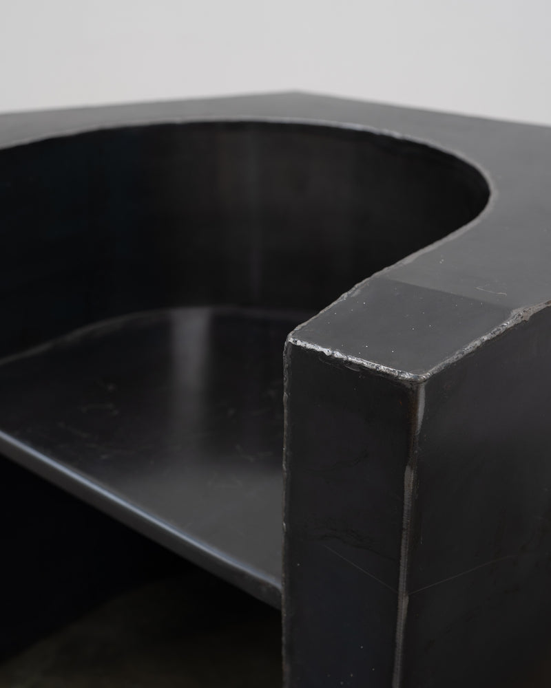 Brutalist Metalwork Armchair