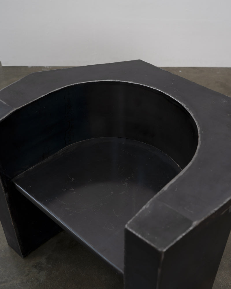 Brutalist Metalwork Armchair