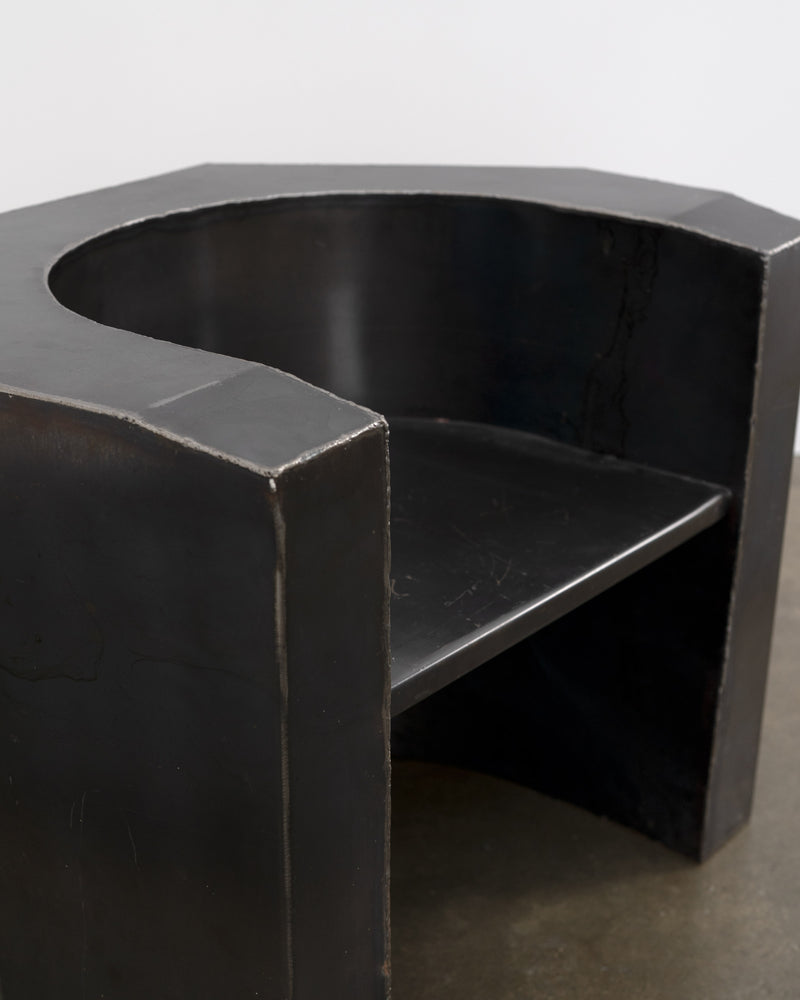 Brutalist Metalwork Armchair