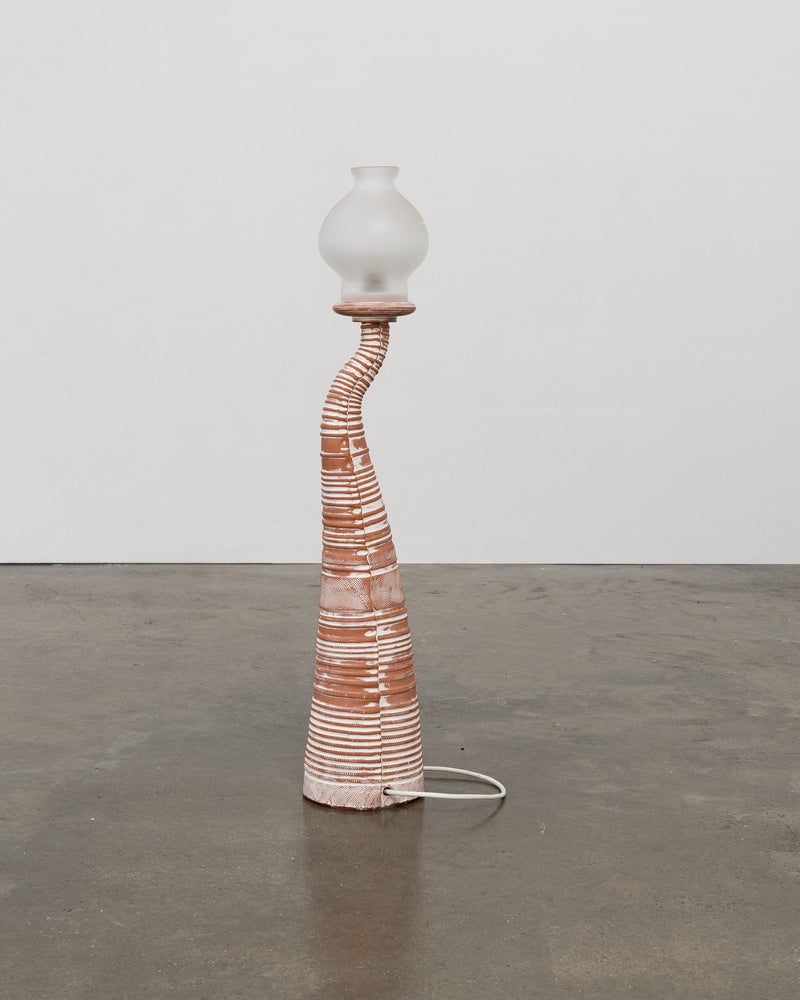 Vintage Sculptural Terracotta Lamp