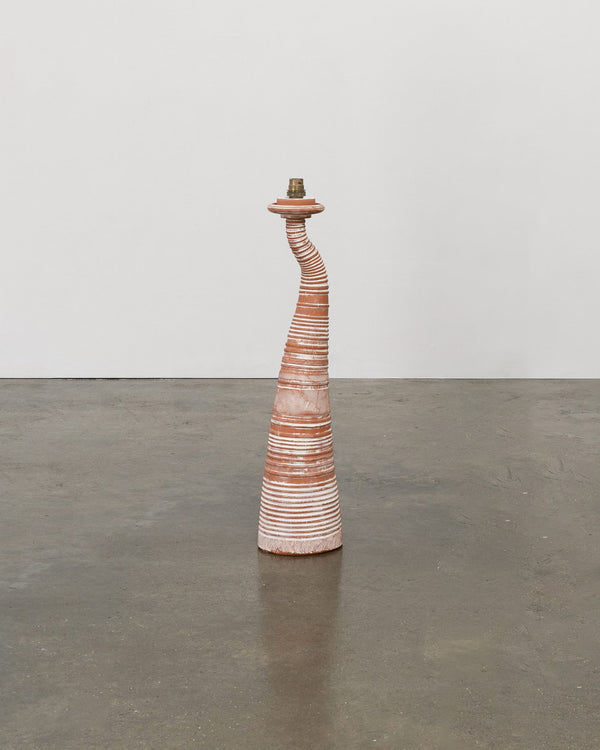 Vintage Sculptural Terracotta Lamp