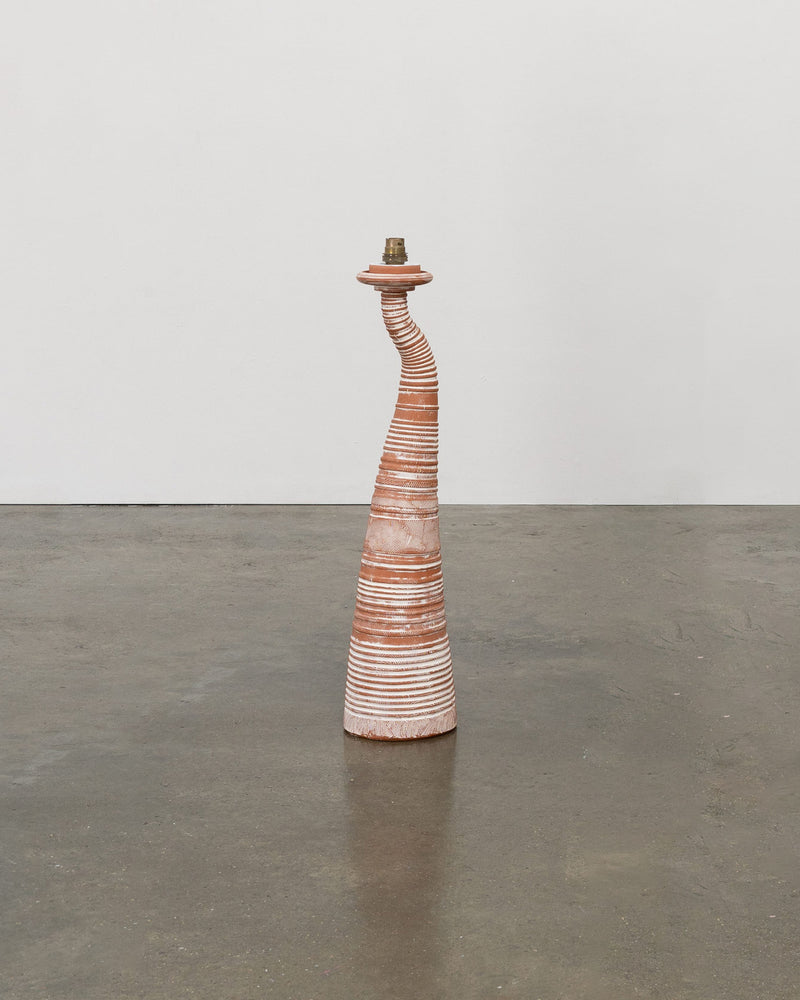 Vintage Sculptural Terracotta Lamp