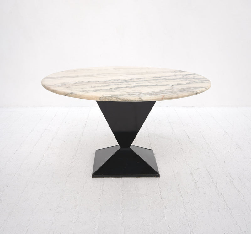 Vintage Calacatta Marble Dining Table