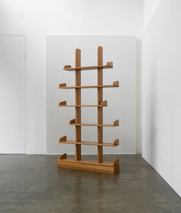 Oak Bookshelf / Room Divider, c.1970