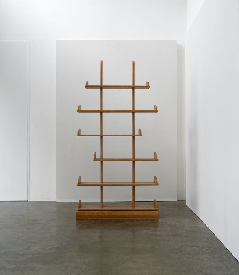 Oak Bookshelf / Room Divider, c.1970