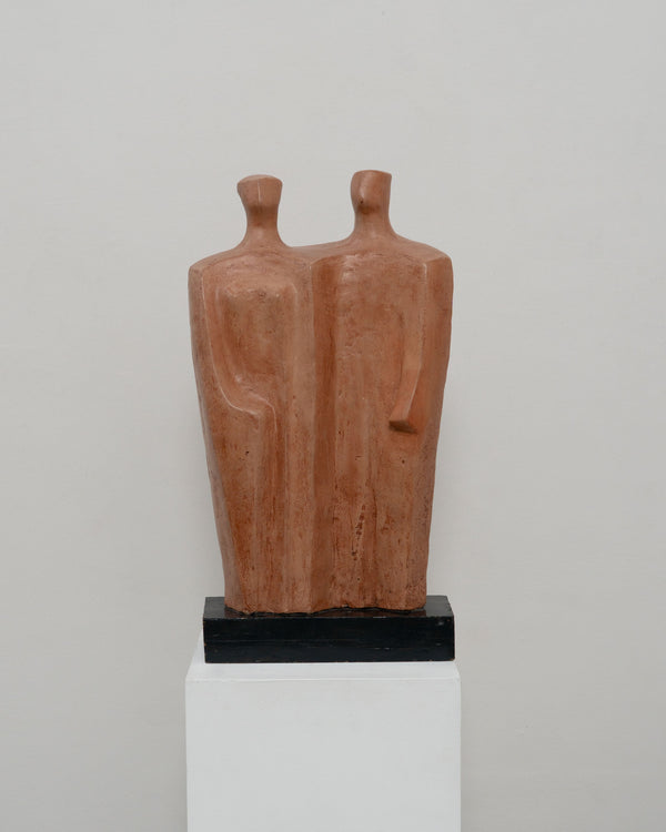 Large Ceramic Figurative Sculpture by Eugen Clermont (1904 - 1975)
