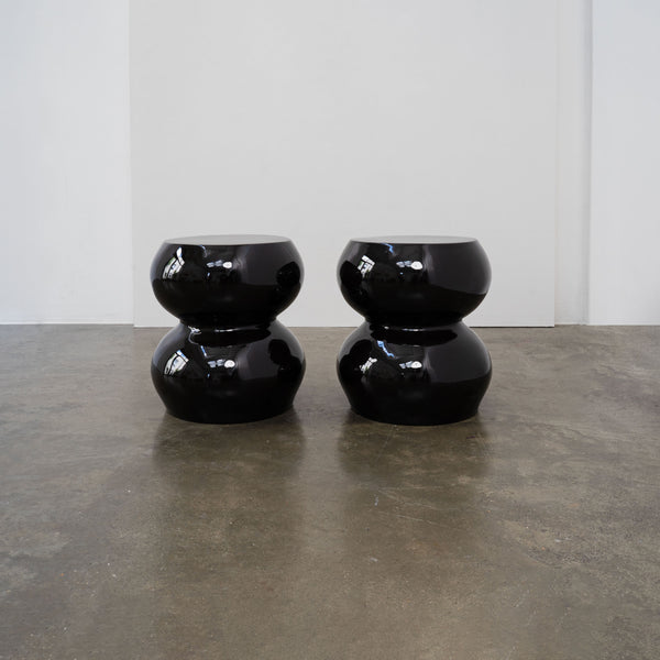 Sculptural Stools / Side Tables, c.1970