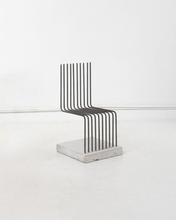 Postmodern 'Solid Chairs' attrb Heinz Landes, Germany, 1986.