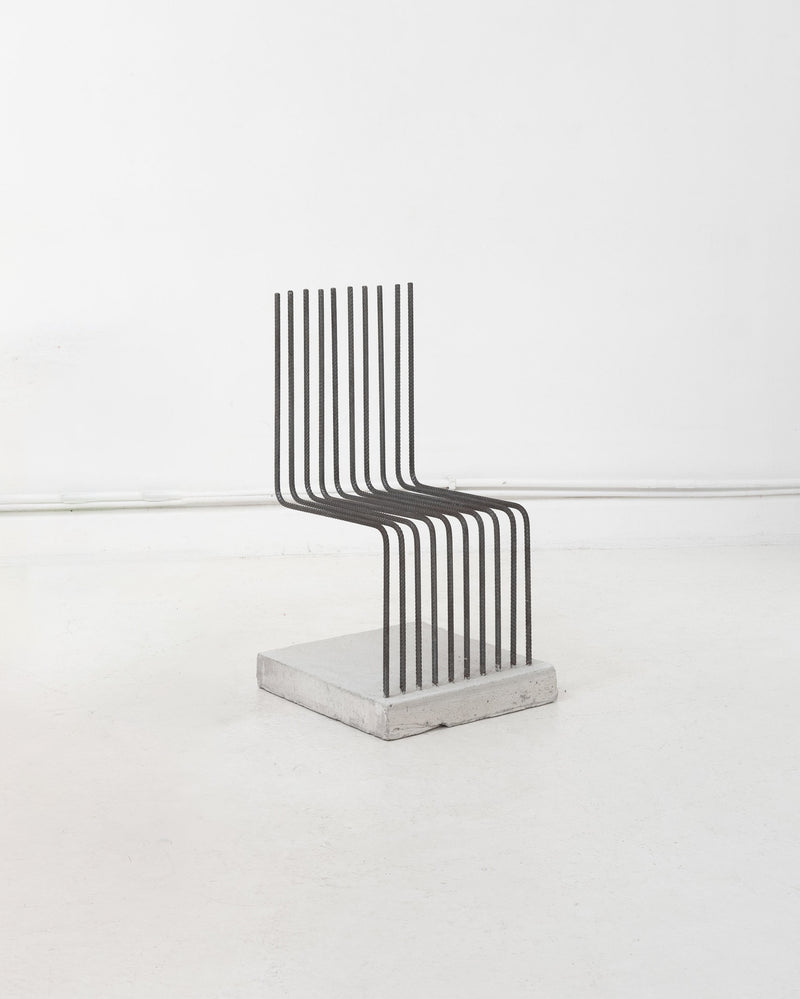 Postmodern 'Solid Chairs' attrb Heinz Landes, Germany, 1986.