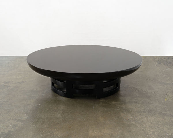 A Large Circular Coffee Table, c.1950
