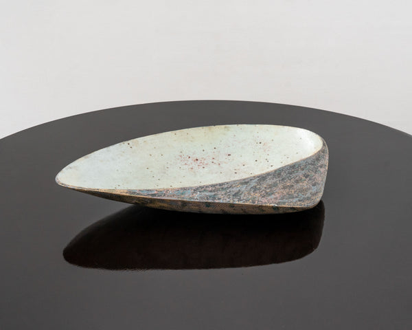Large Postmodern Ceramic Centrepiece Bowl