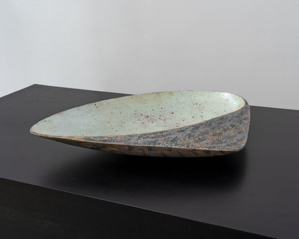 Large Postmodern Ceramic Centrepiece Bowl