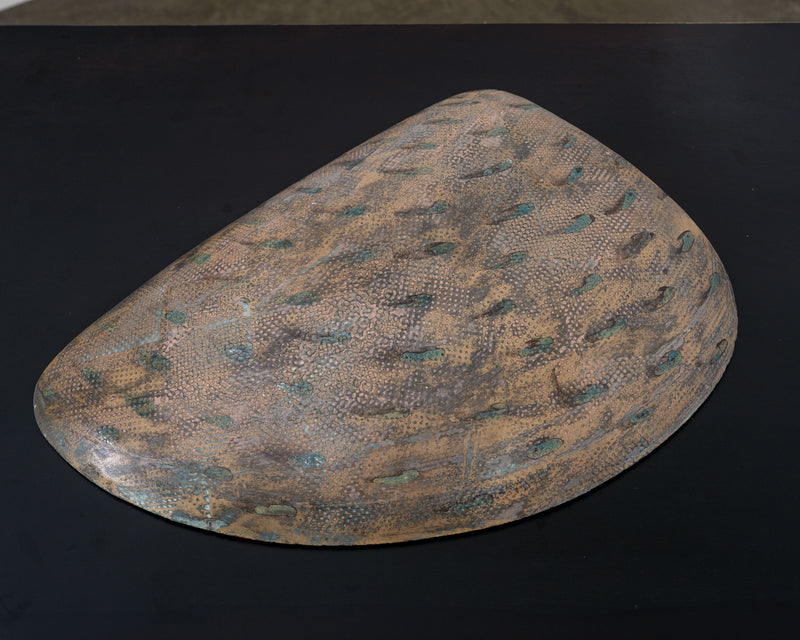 Large Postmodern Ceramic Centrepiece Bowl