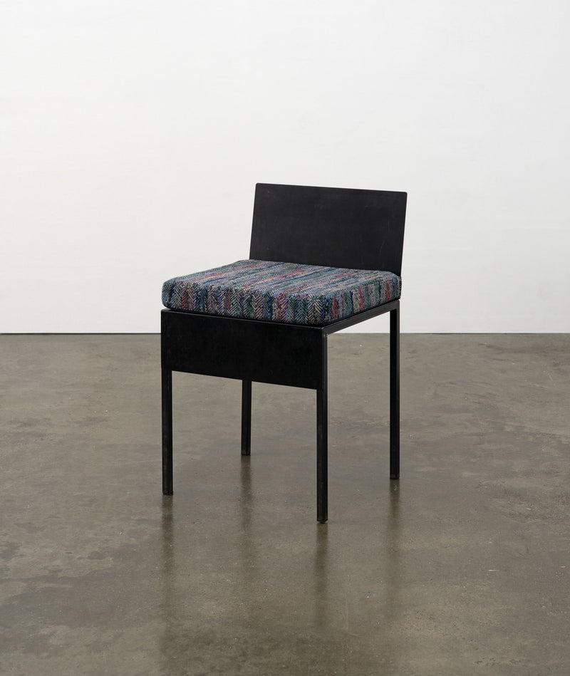 Postmodern Steel Dining Chairs, Italy, c.1980 (1 of 10)