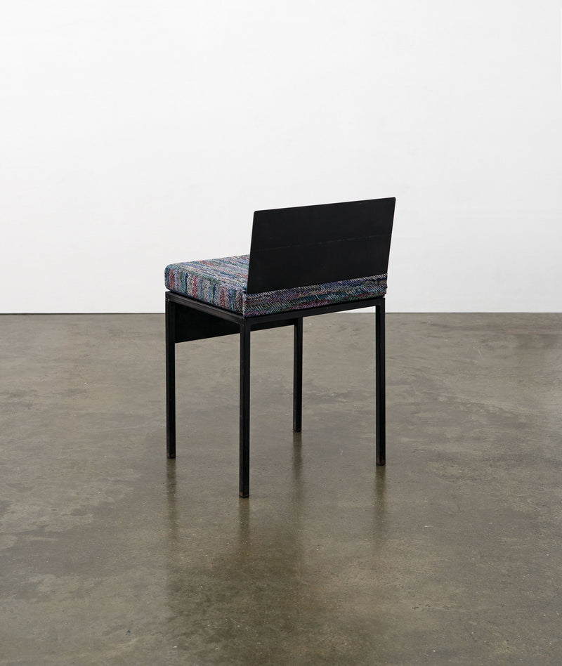 Postmodern Steel Dining Chairs, Italy, c.1980 (1 of 10)