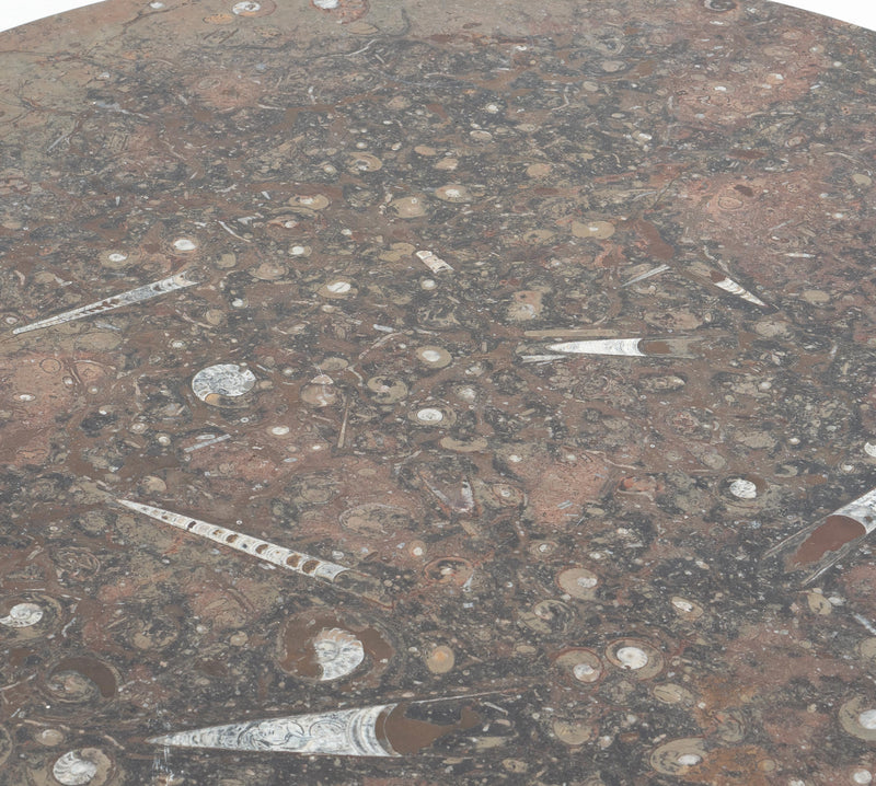 A Fossilized Stone Model 1014 Coffee Table by Heinz Lilienthal, c.1980