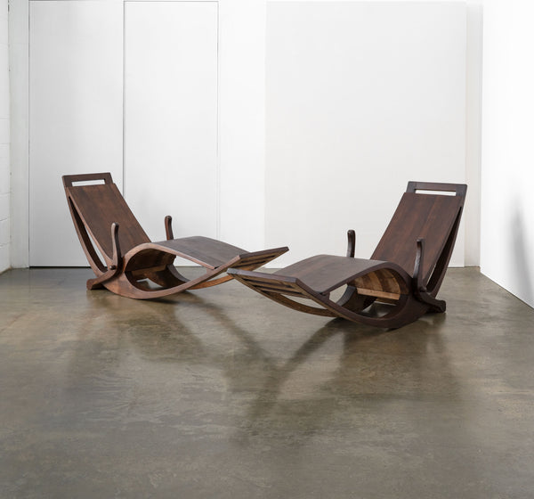 Modernist Garden Loungers