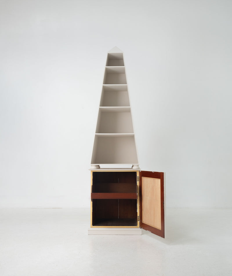 Bespoke Obelisk Cabinet / Bookshelf
