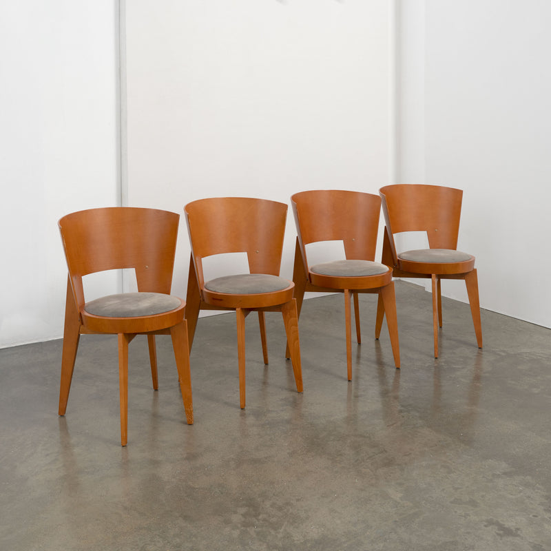 Set of 4 "Ola" Dining Chairs designed by Pascal Mourgue