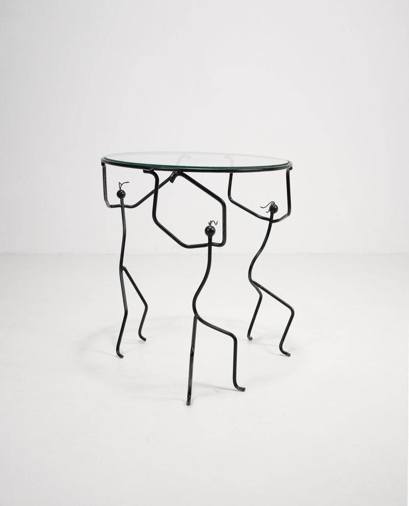Figurative Postmodern Side Table