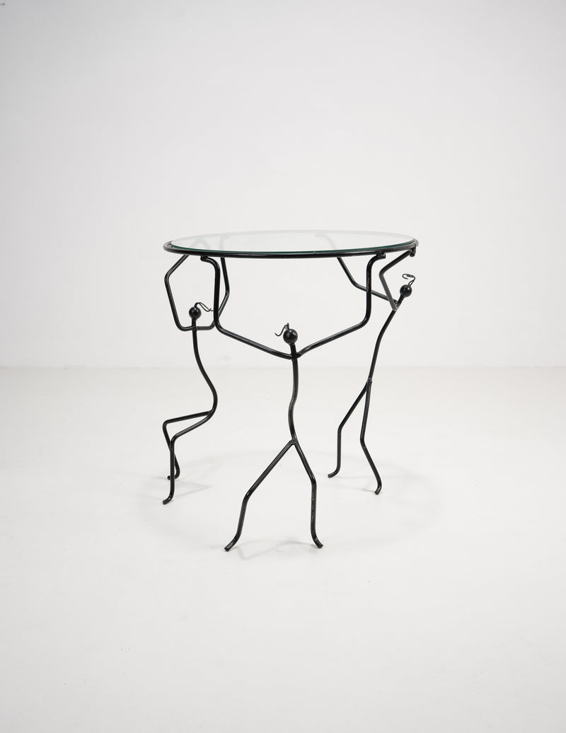 Figurative Postmodern Side Table