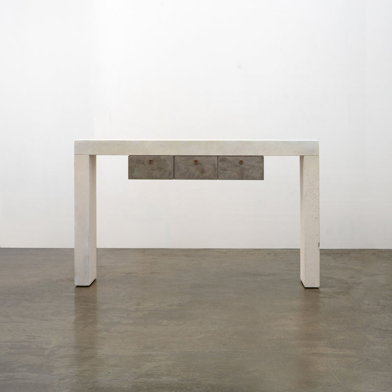Postmodern Stone Console Table