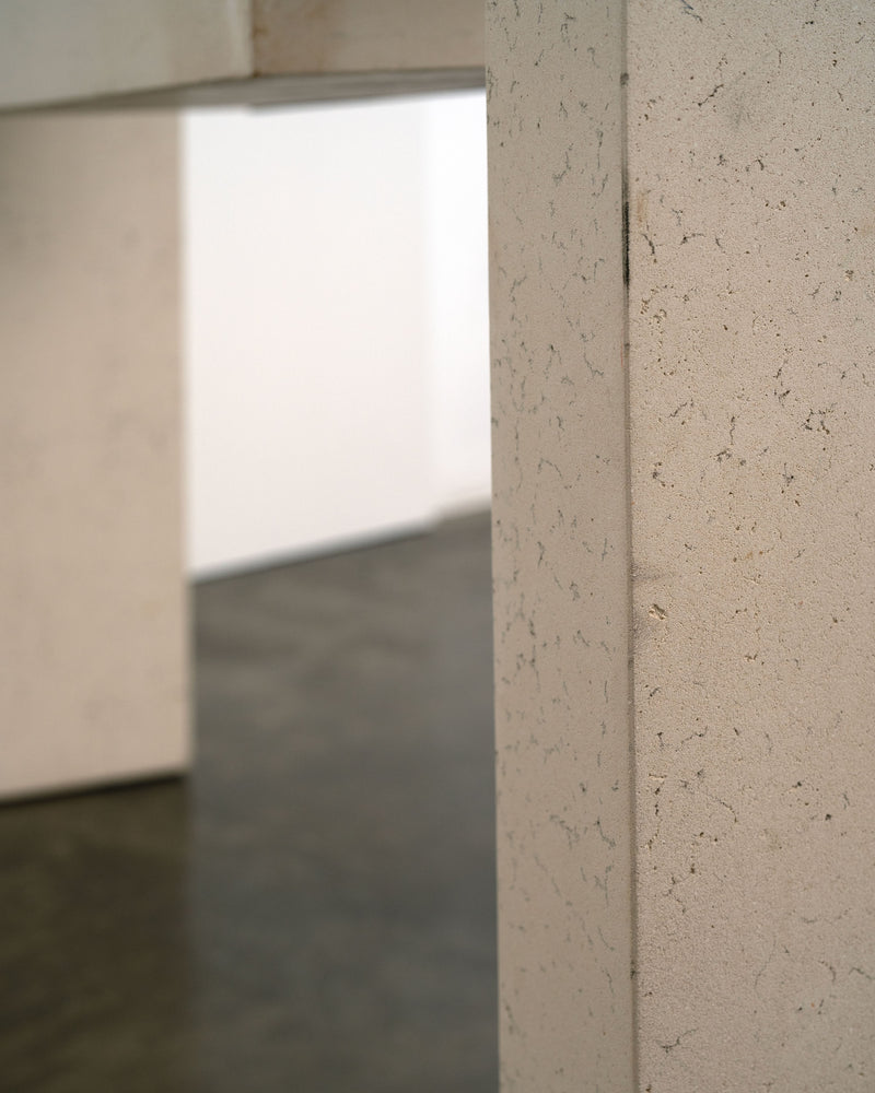Postmodern Stone Console Table