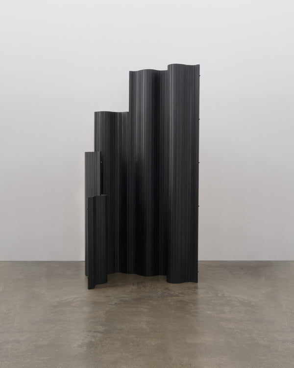 Tambour Screen in Fumed Poplar by Tom Roberts