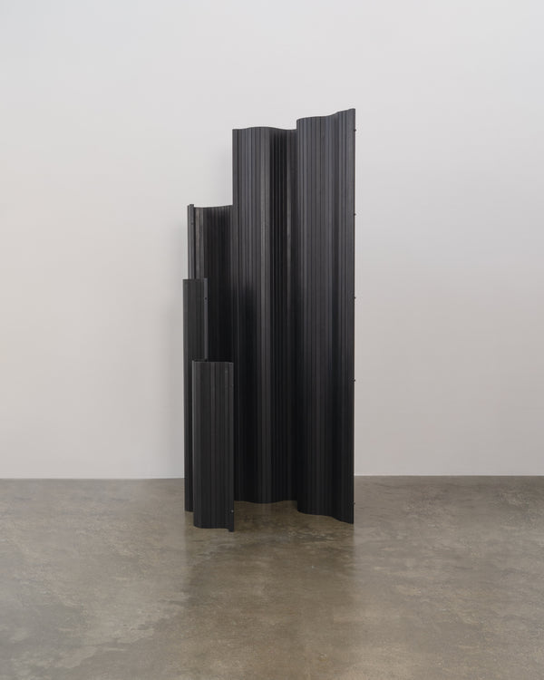 Tambour Screen in Fumed Poplar by Tom Roberts