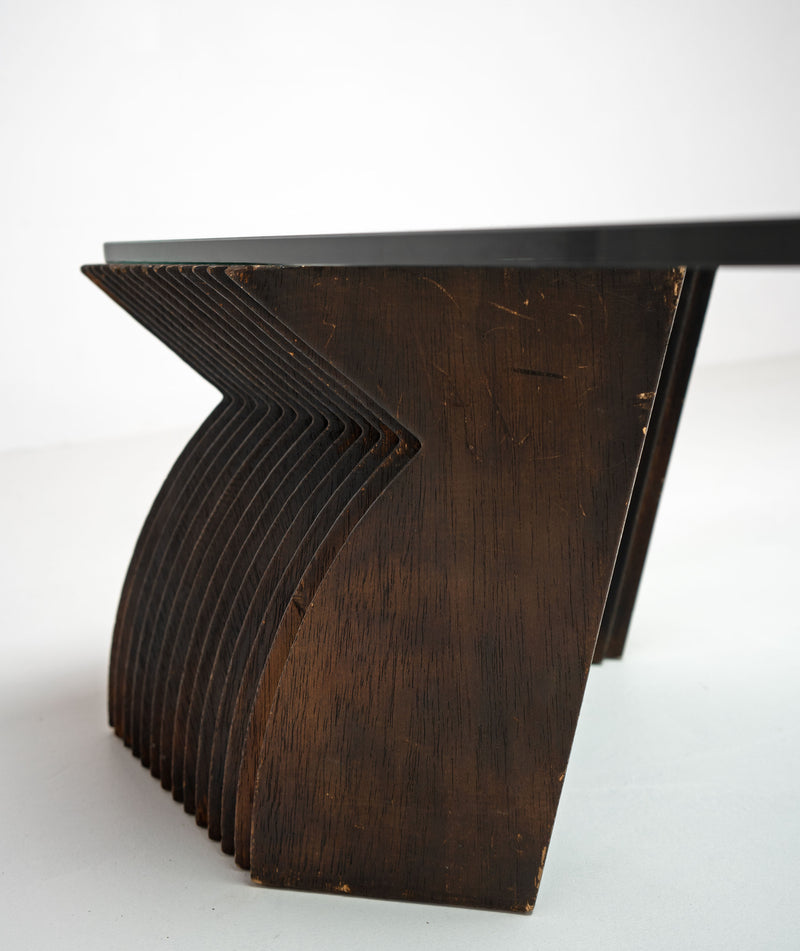 Vintage Sculptural Coffee Table